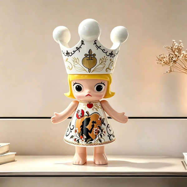Luxury Crown Princess Floral Trendy Desktop Ornament