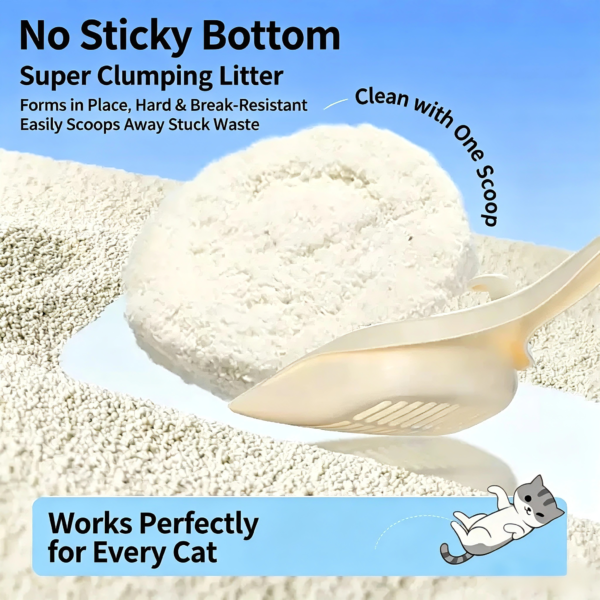 Tapioca Natural Clumping Cat Litter