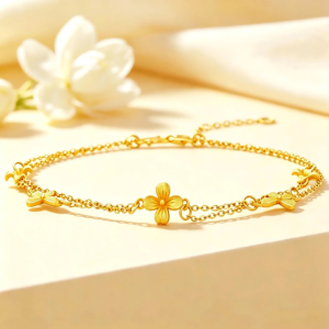 Luxury 5G Solid 999 Gold Bracelet