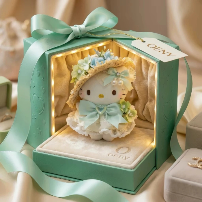Premium Cute Cat Plush Bag Charm