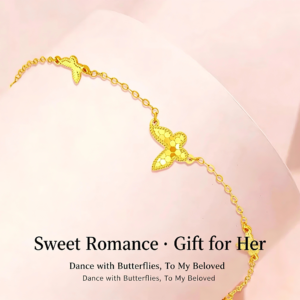 Scintilla Butterfly Gold Line