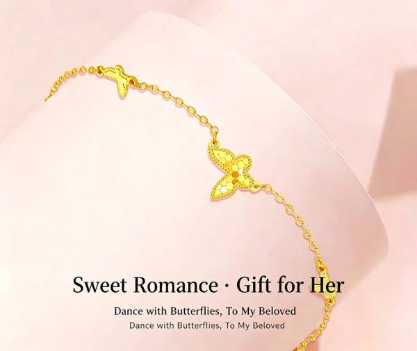 Scintilla Butterfly Gold Line