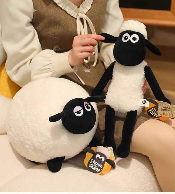 Hand‑crafted Shaun the Sheep Plush Charm Collection